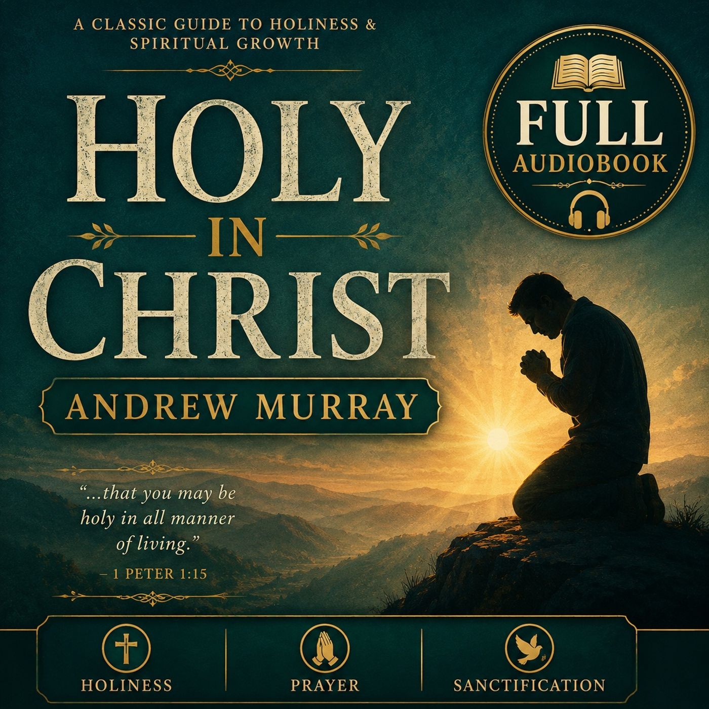 Holy in Christ by Andrew Murray | Full Audiobook 📖 A Classic Christian Guide to Holiness, Sanctification & Spiritual Growth