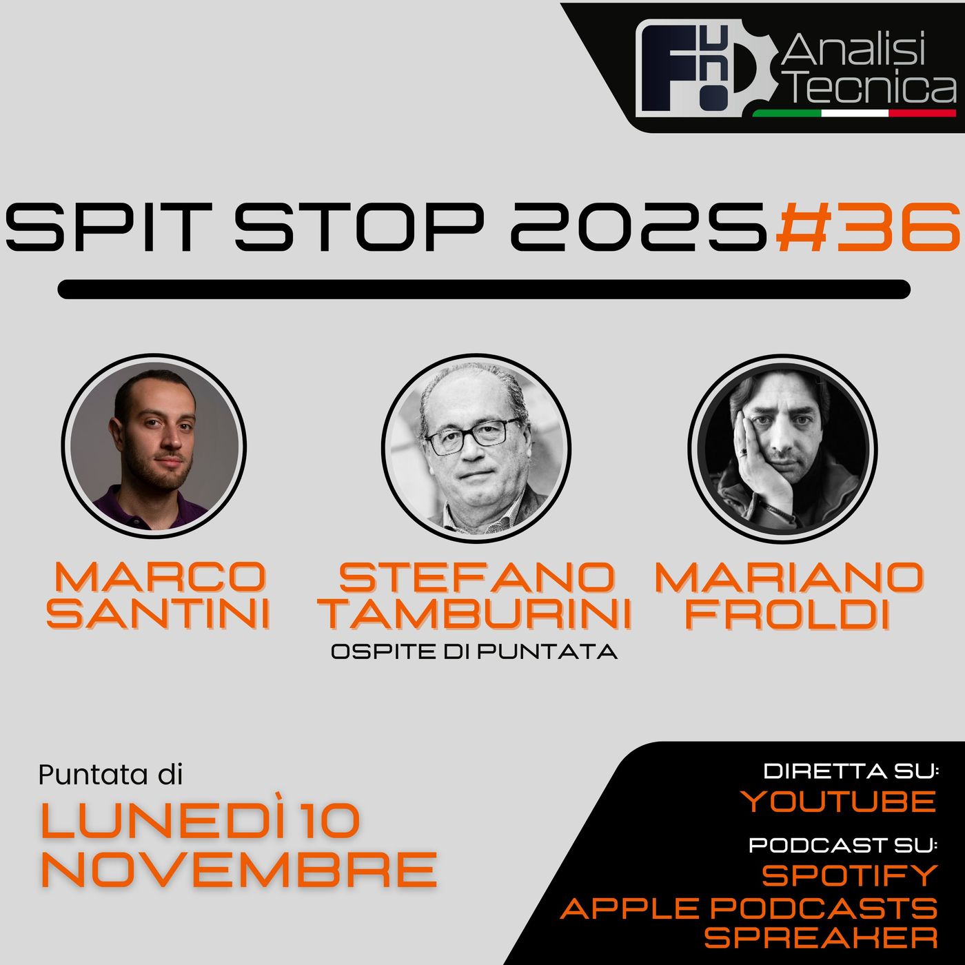 Spit Stop 2025 - Puntata 36 - LIVE con Stefano Tamburini
