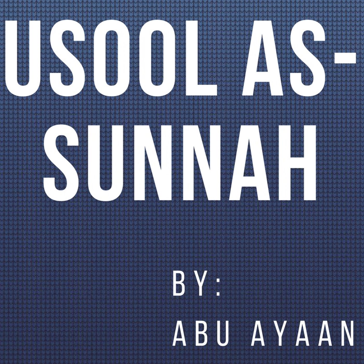 Usool As-Sunnah