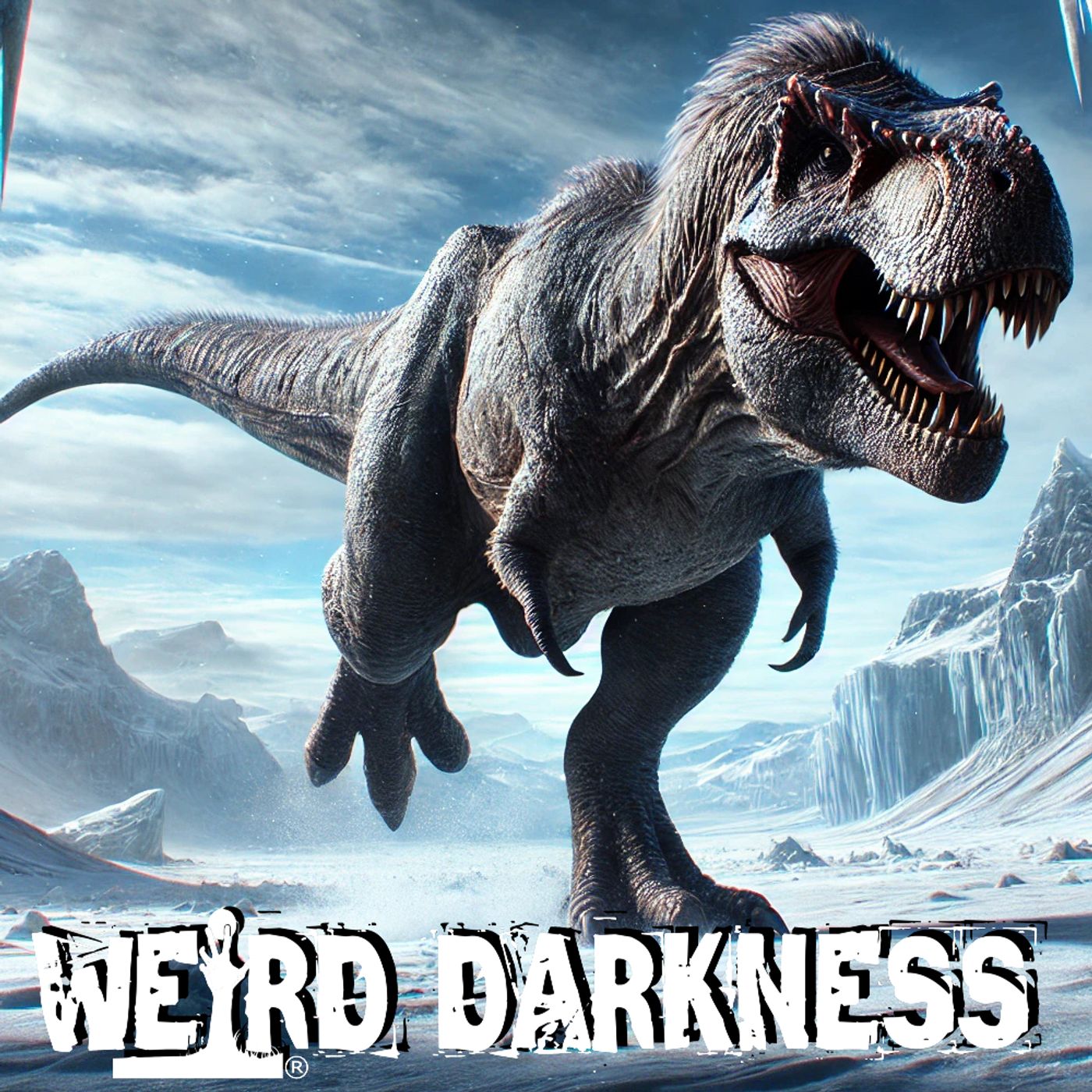 “ARCTIC JURASSIC: THE MONSTER OF PARTRIDGE CREEK” and More Horrifyingly True Stories! #WeirdDarkness - podcast episode cover