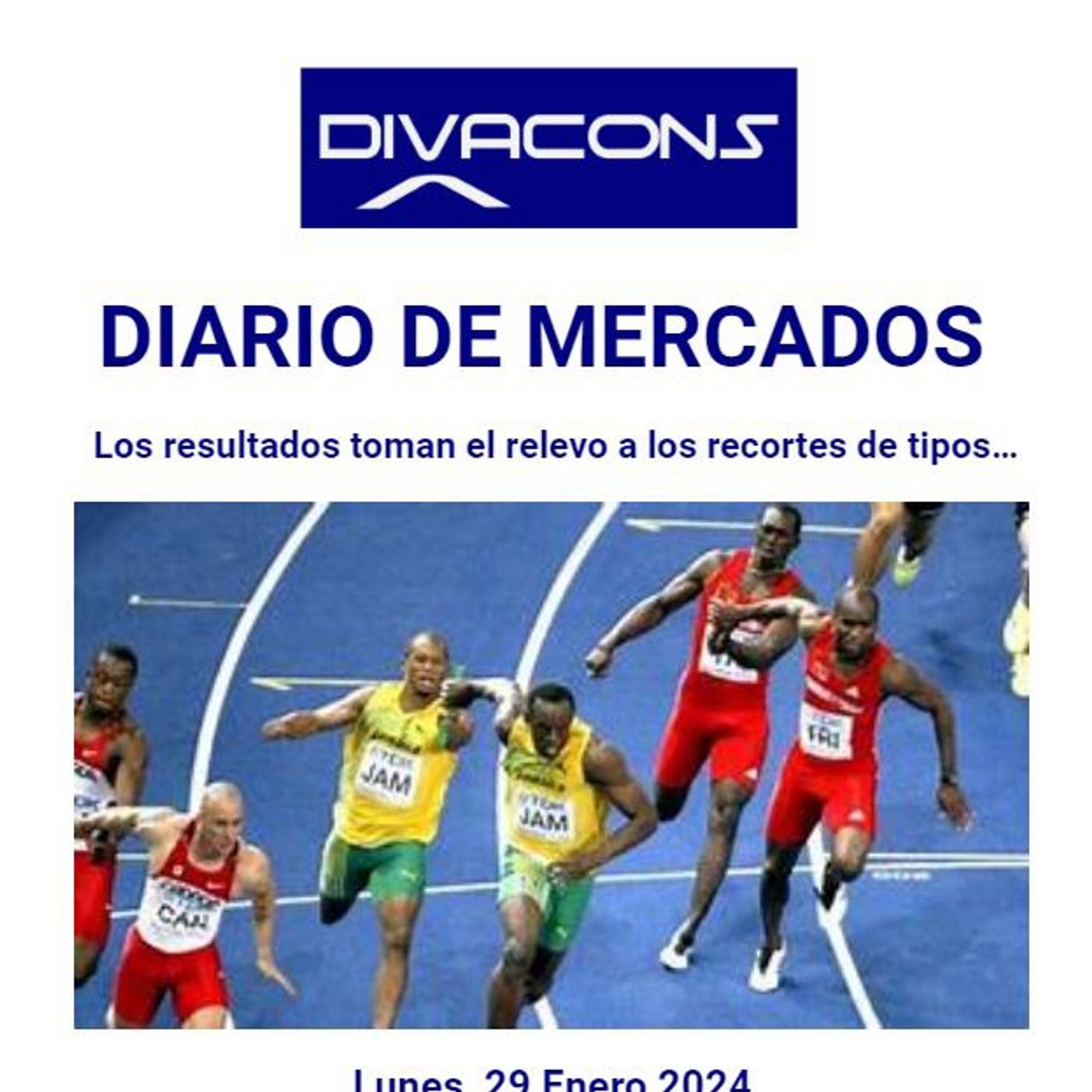 PODCAST en abierto DIARIO DE MERCADOS Lunes 29 Enero episode artwork