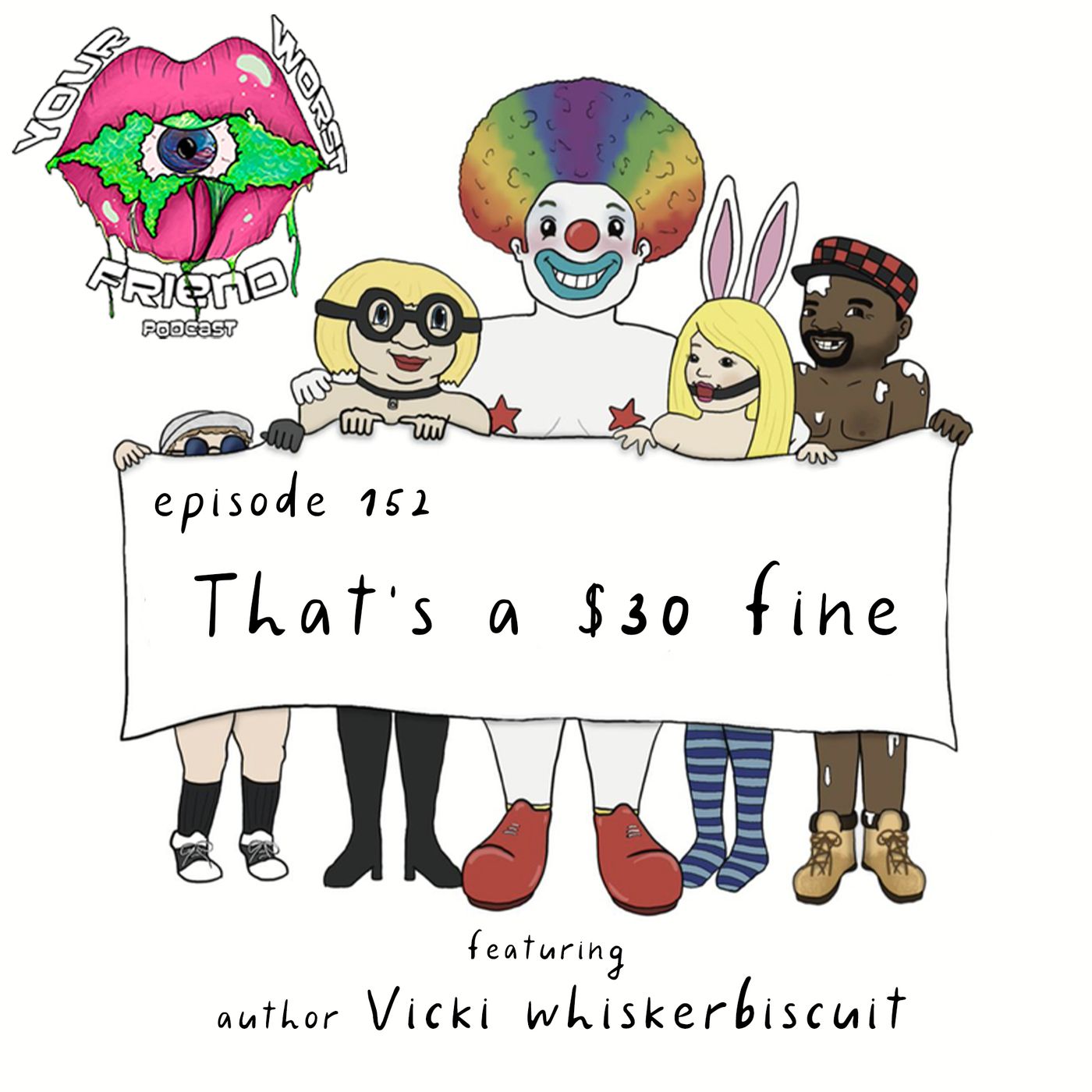 YWF Special Interview: Author Vicki Whiskerbiscuit, "B is for Blumpkin" episode artwork