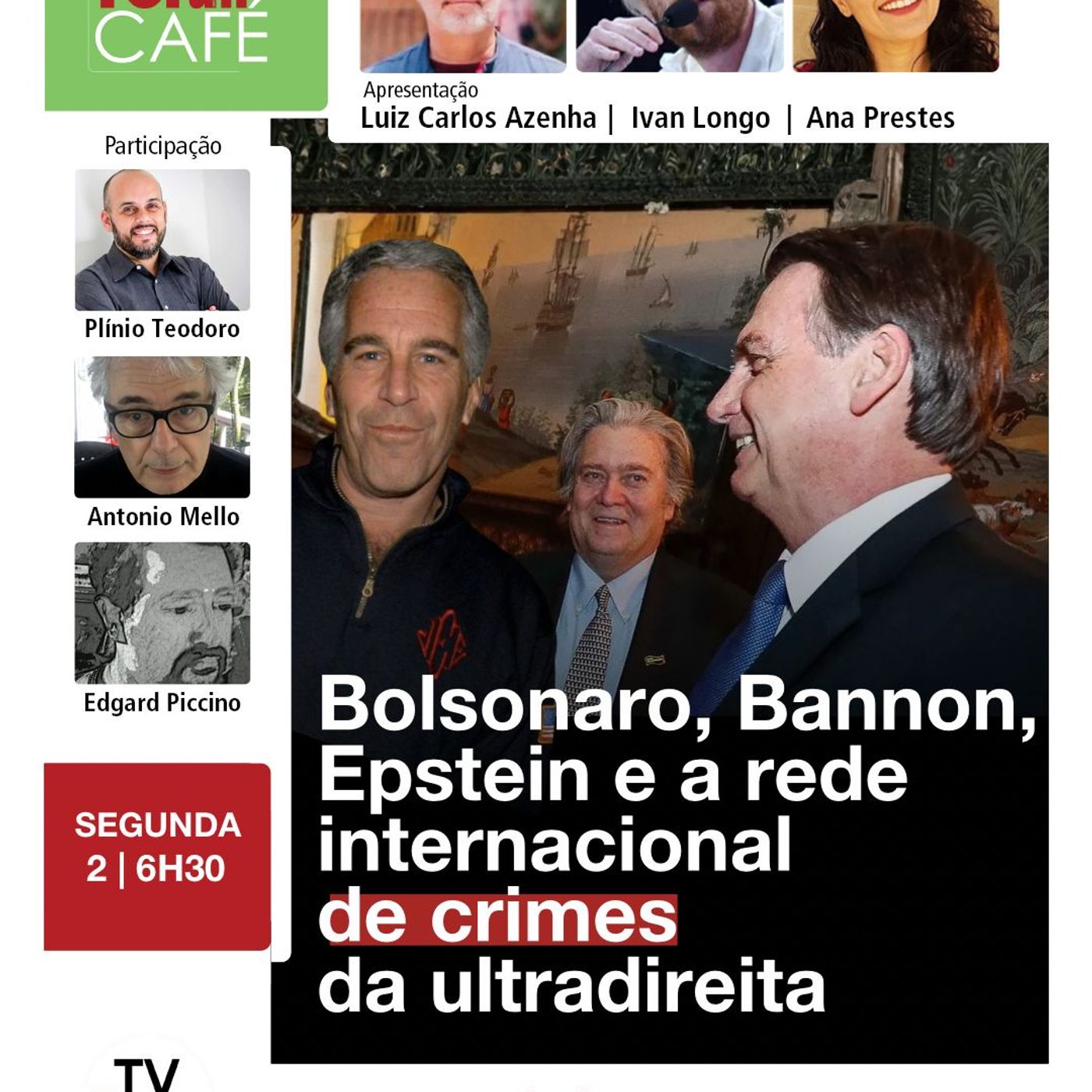 Milhões de arquivos do caso Epstein sacodem os EUA | Bolsonaro é citado em conversa | 02.02.26