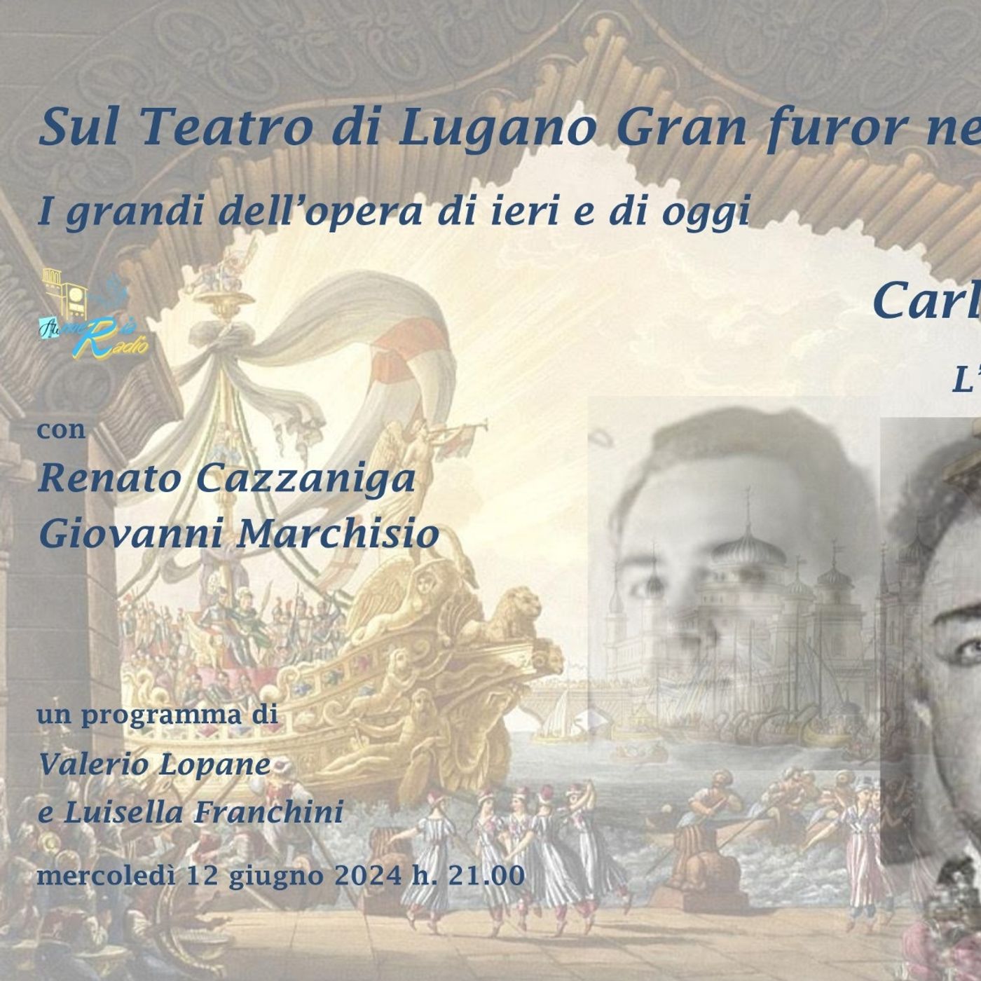 Sul Teatro di Lugano gran furor nel Solimano - Carlo Tagliabue episode artwork