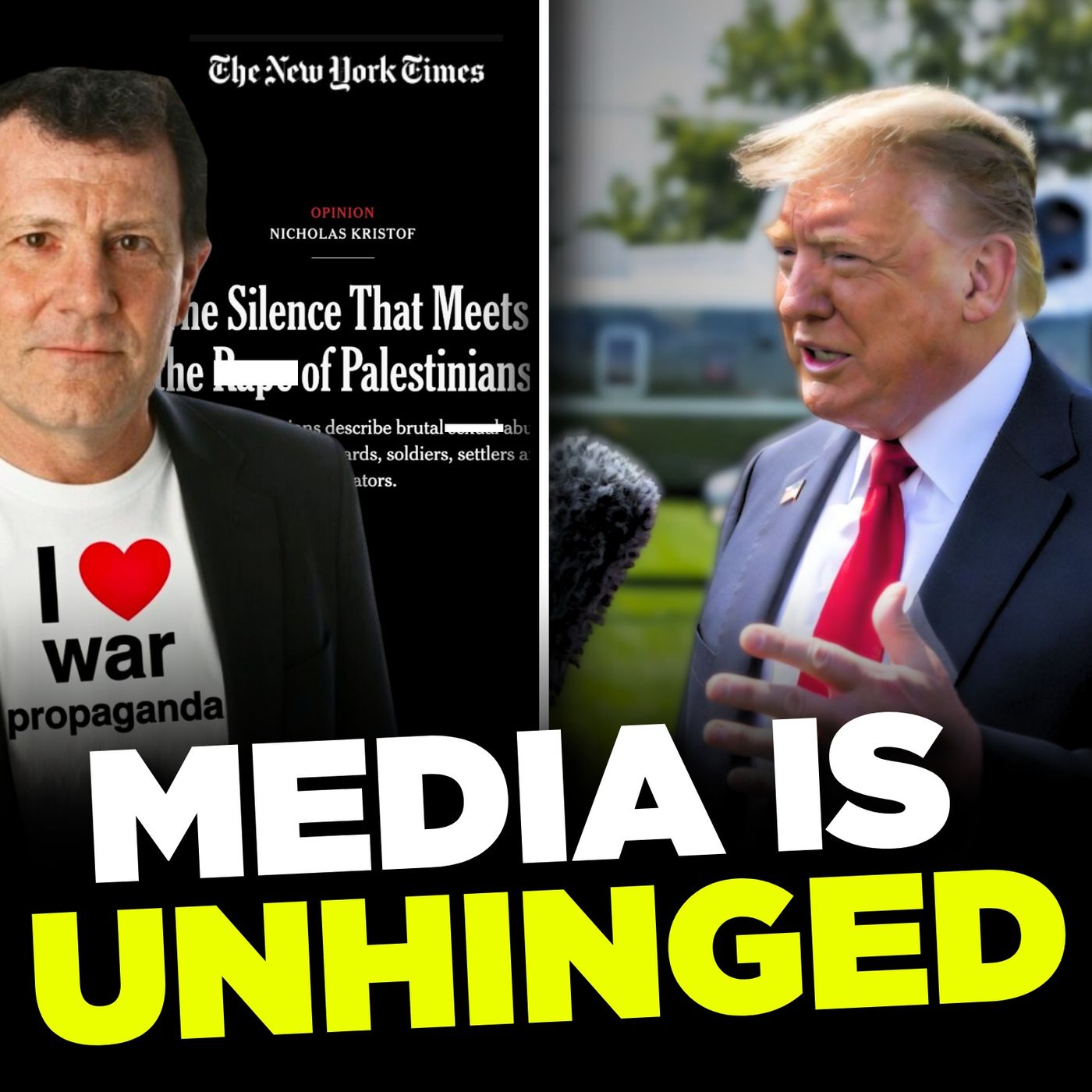 NYT Hits New Low With Israeli Column, Trump SNAPS at Press & Pratt Summer Rolls On