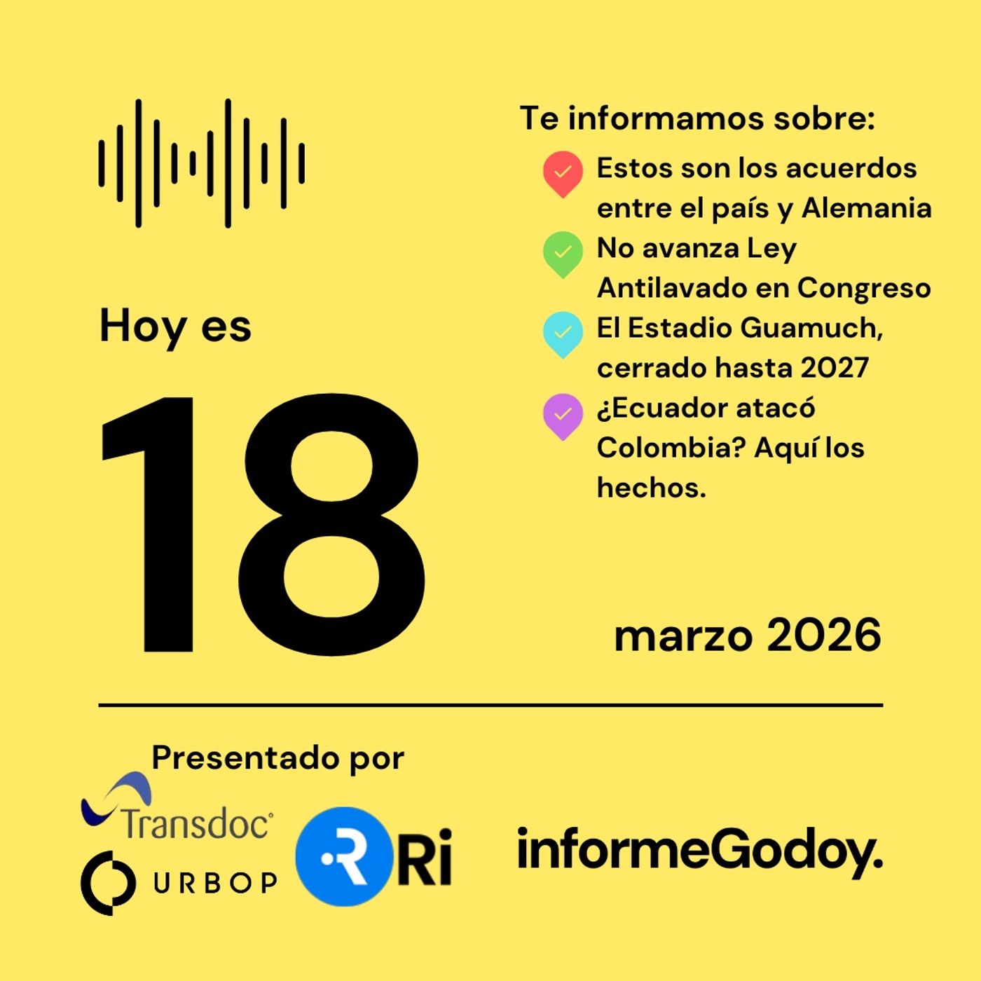 18 de marzo 2026 episode artwork