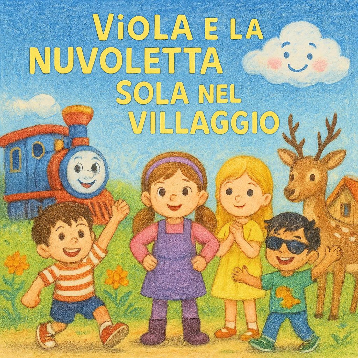 Viola e la Nuvoletta Sola nel Villaggio