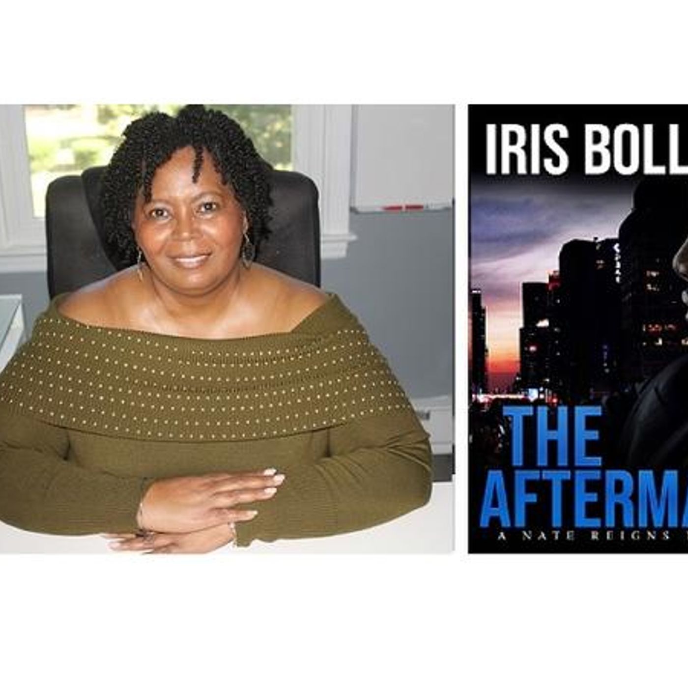 Author Iris Bolling discusses latest release THE AFTERMATH on #ConversationsLIVE episode artwork