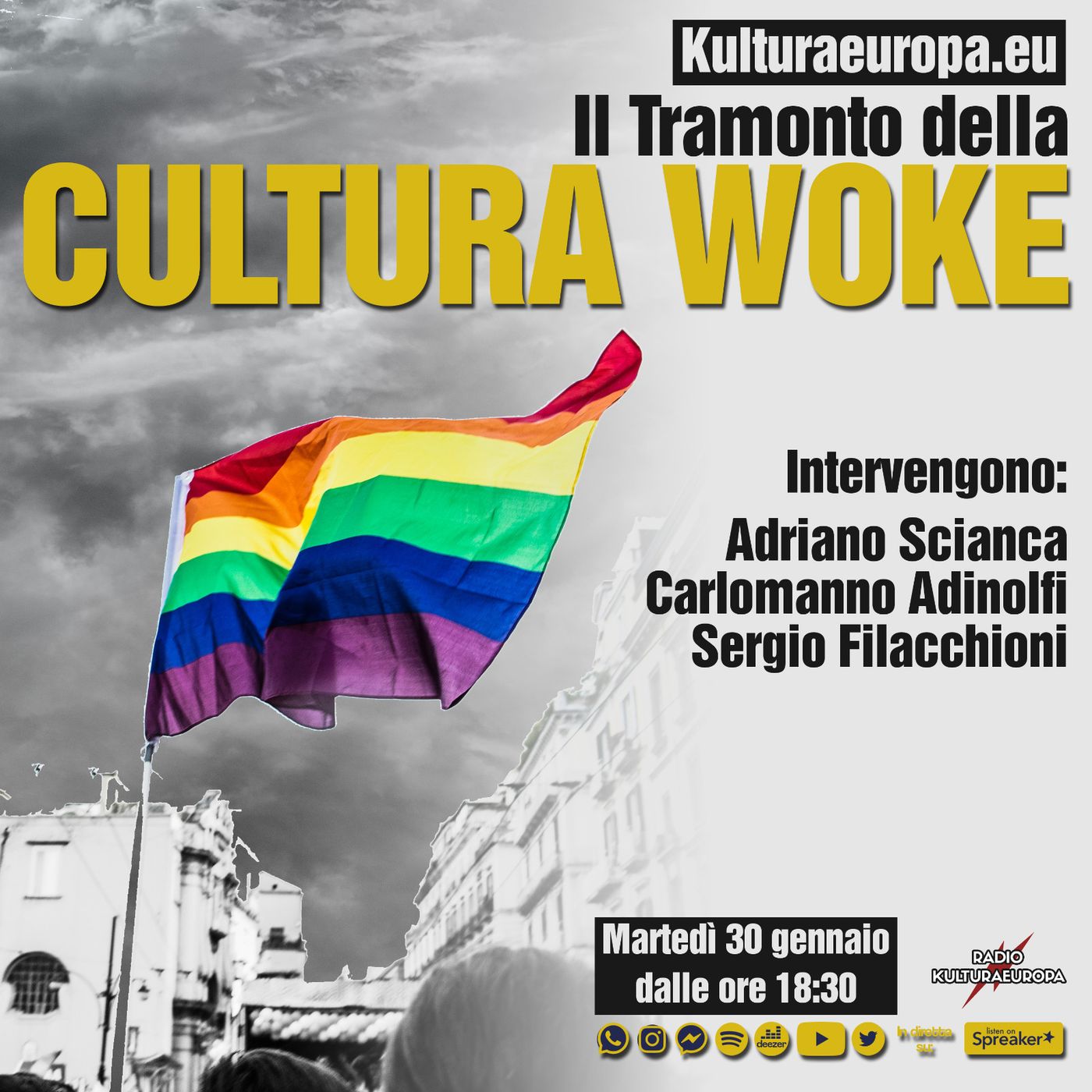 IL TRAMONTO DELLA CULTURA WOKE