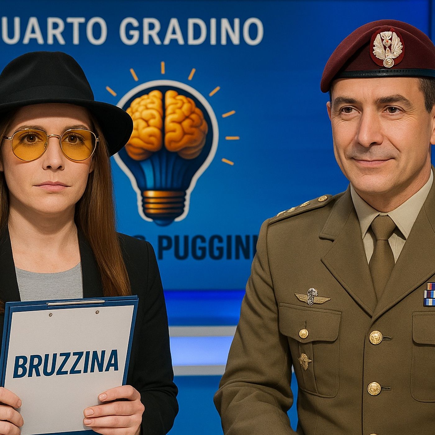 Il Generale Vannacci a Quarto Gradino - La rubrica di Bruzzina a Radio Puggini episode artwork