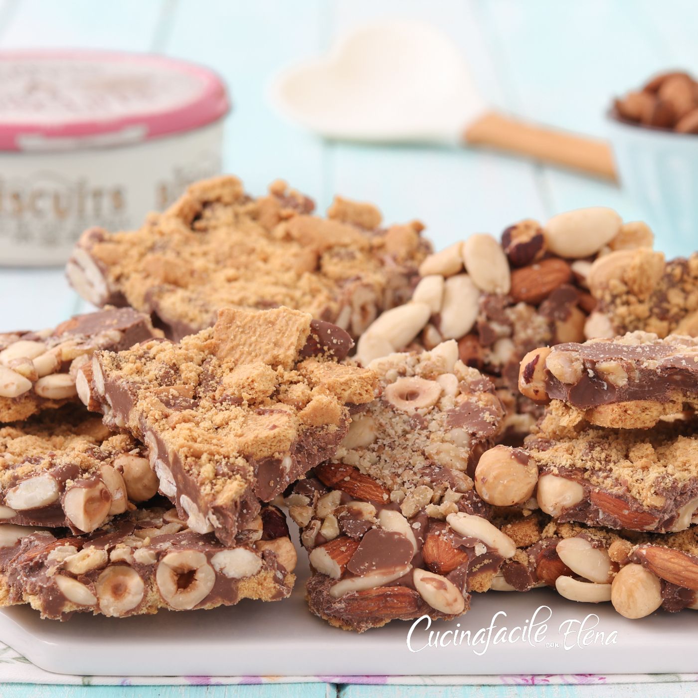 Croccante biscotti e cioccolato