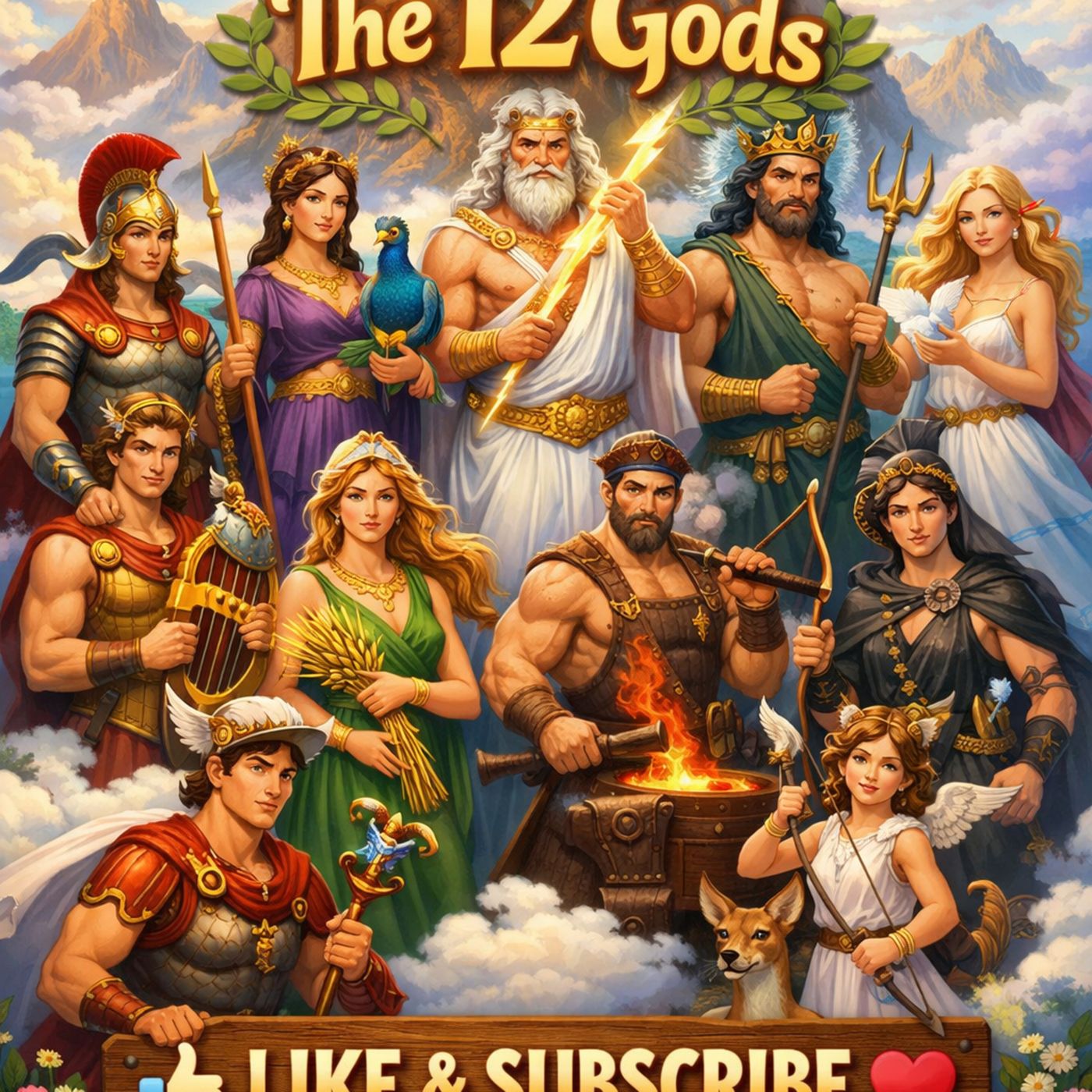 EPISODE 8:THE STORY OF THE 12 GODS episode artwork