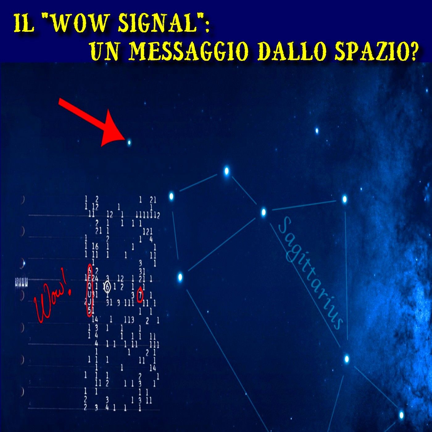 IL "WOW SIGNAL": UN MESSAGGIO DALLO SPAZIO? (Stanza 1408 Podcast) episode artwork