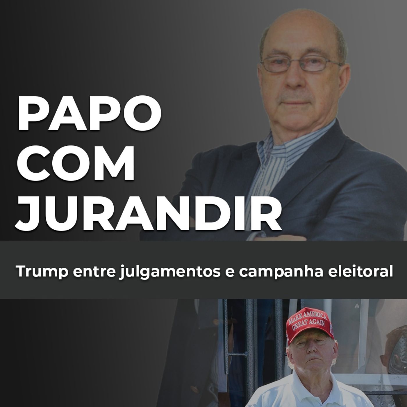 Trump entre julgamentos e campanha eleitoral episode artwork