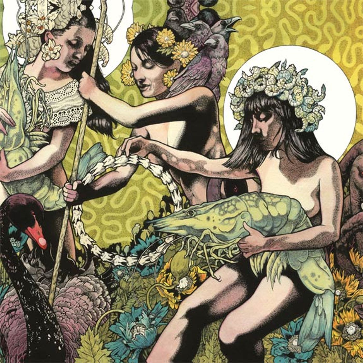 BARONESS Take My Bones Away "Yellow & Green" (By Nic-Vegrind)