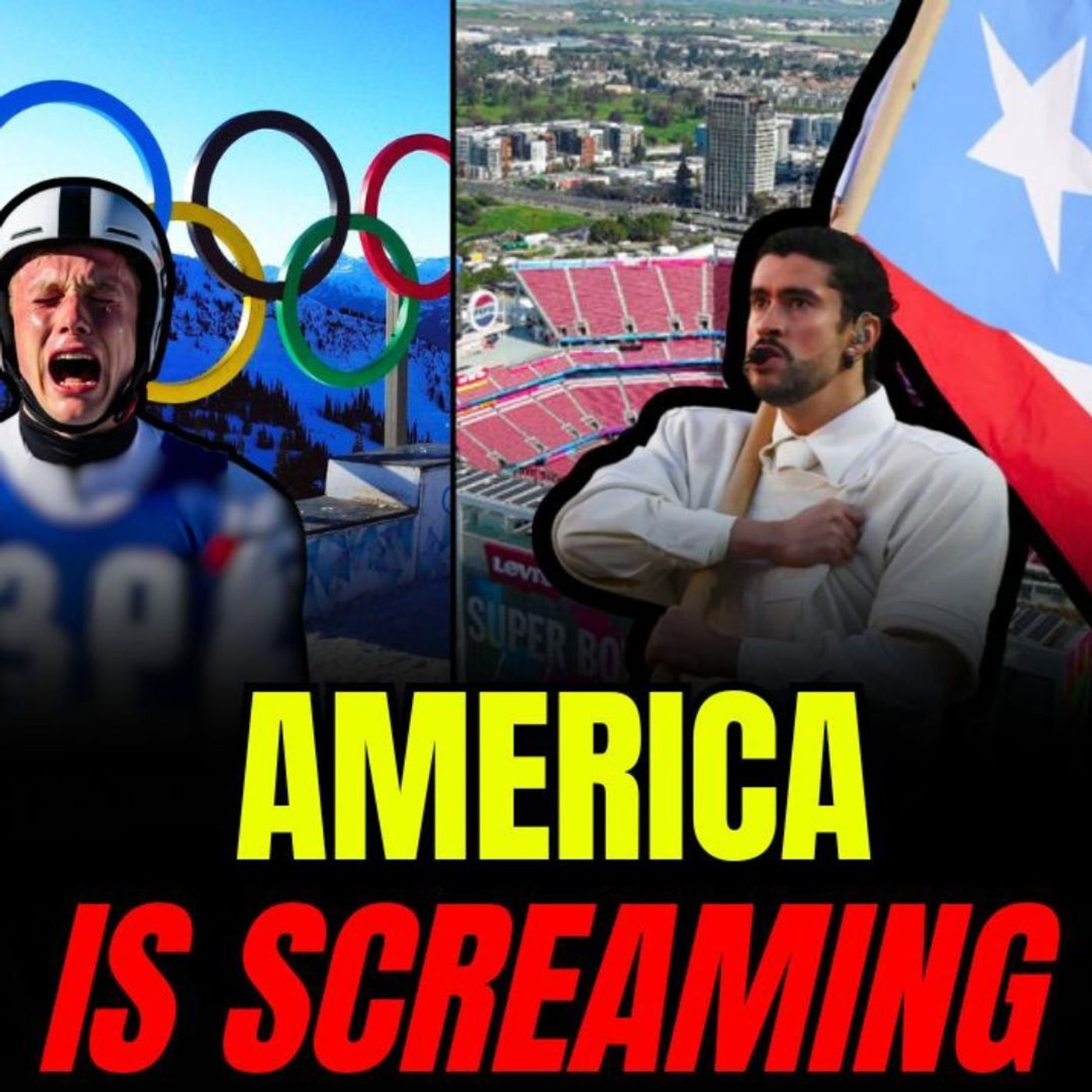 TPUSA Vs. Bad Bunny, Olympic Brats, Clavicular Arrested, & Kamala Harris on Voter ID