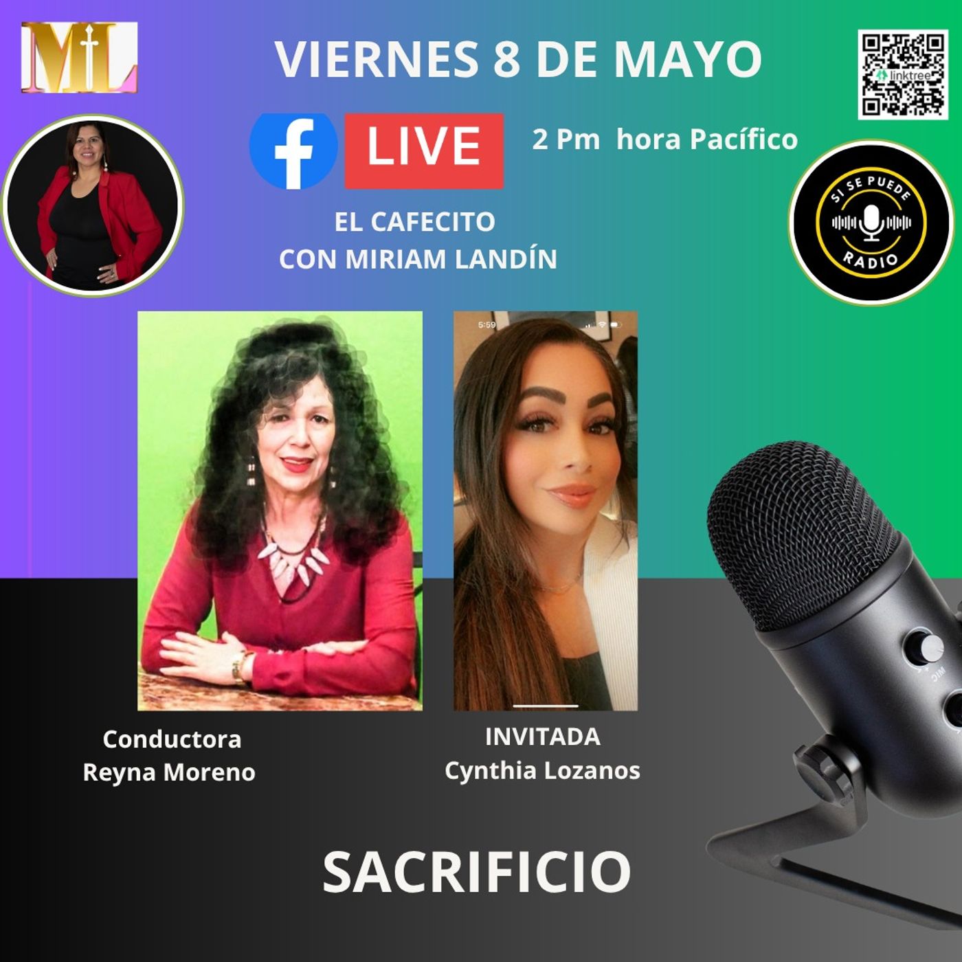 El cafecito de viernes 8 de mayo - Tema El sacrificio. episode artwork