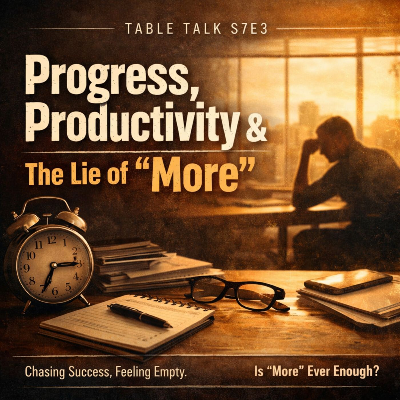 Table Talk S7E3: Progress, Productivity, and the Lie of “More” episode artwork