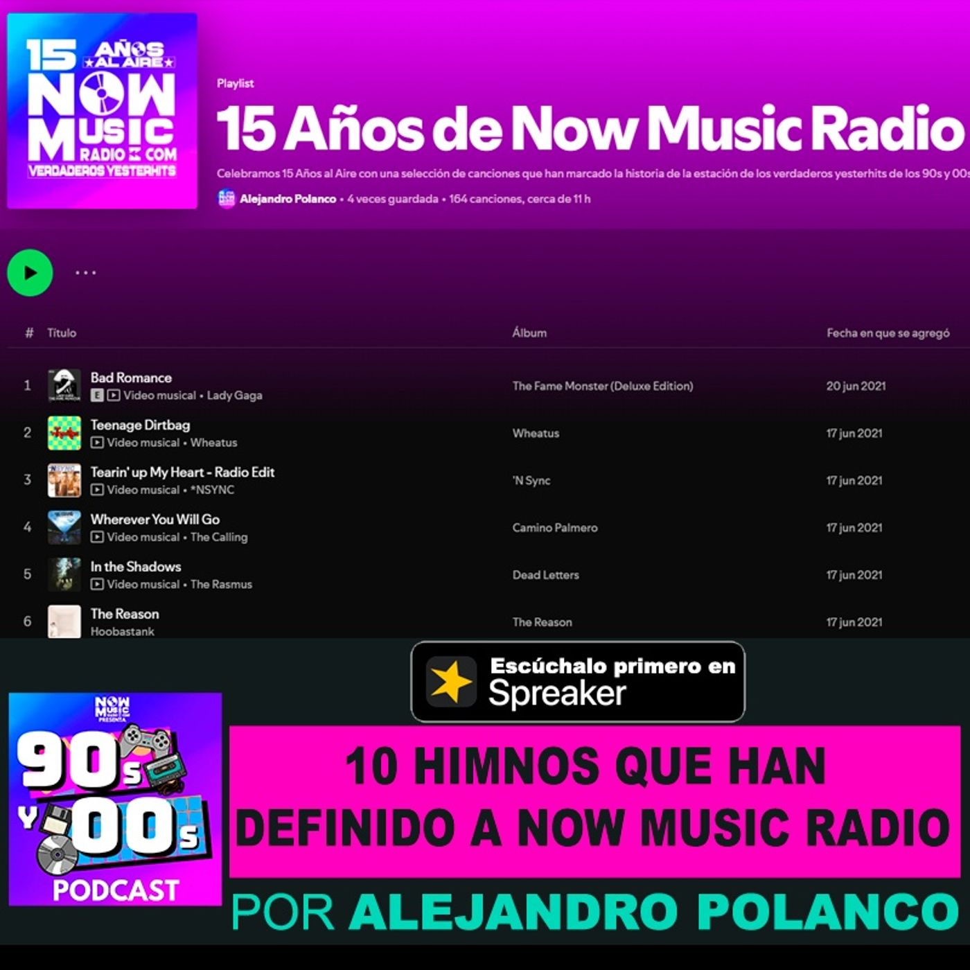 10 Himnos que han definido a Now Music Radio episode artwork