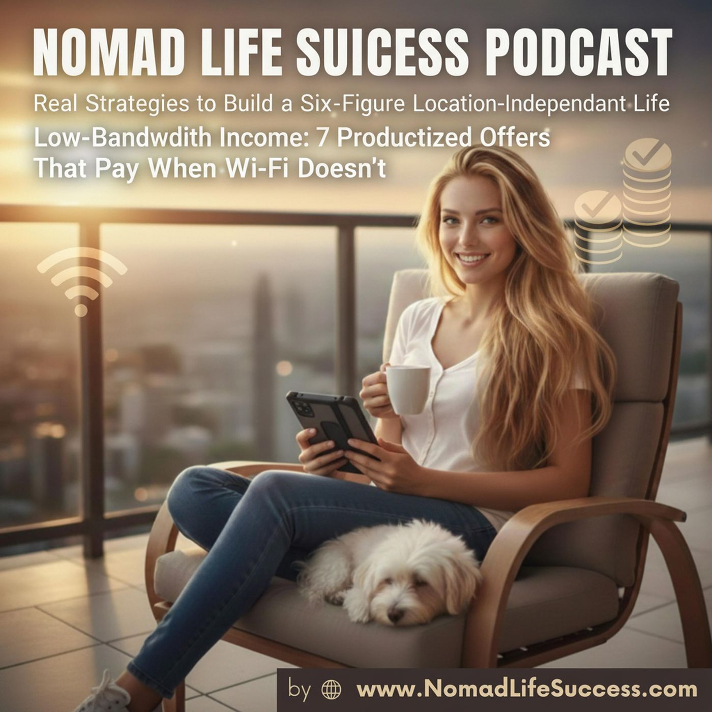 Low‑Bandwidth Income: 7 Productized Offers That Pay When Wi‑Fi Doesn't episode artwork