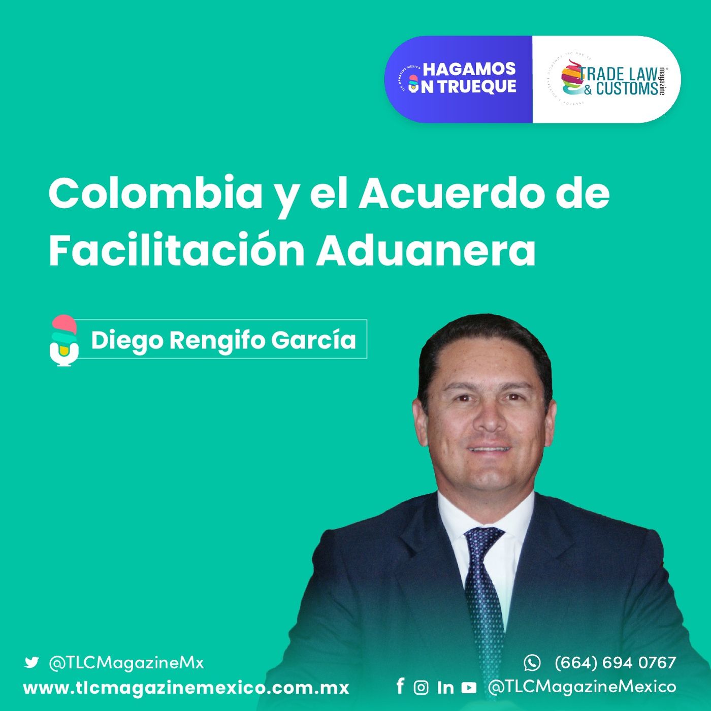 Episodio 36. Colombia y el Acuerdo de Facilitación Aduanera  ⋅ Con Diego Rengifo García episode artwork