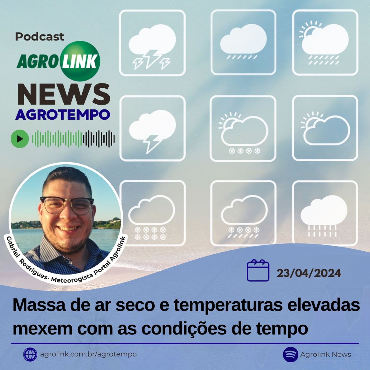 Massa de ar seco e temperaturas elevadas mexem com as condições de tempo episode artwork