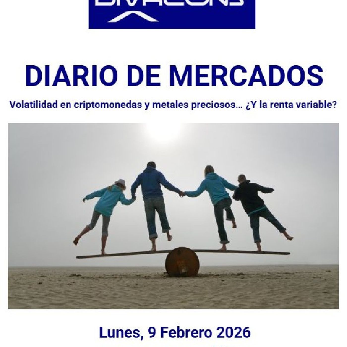 PODCAST PREMIUM DIARIO DE MERCADOS Lunes 9 Febrero 2026