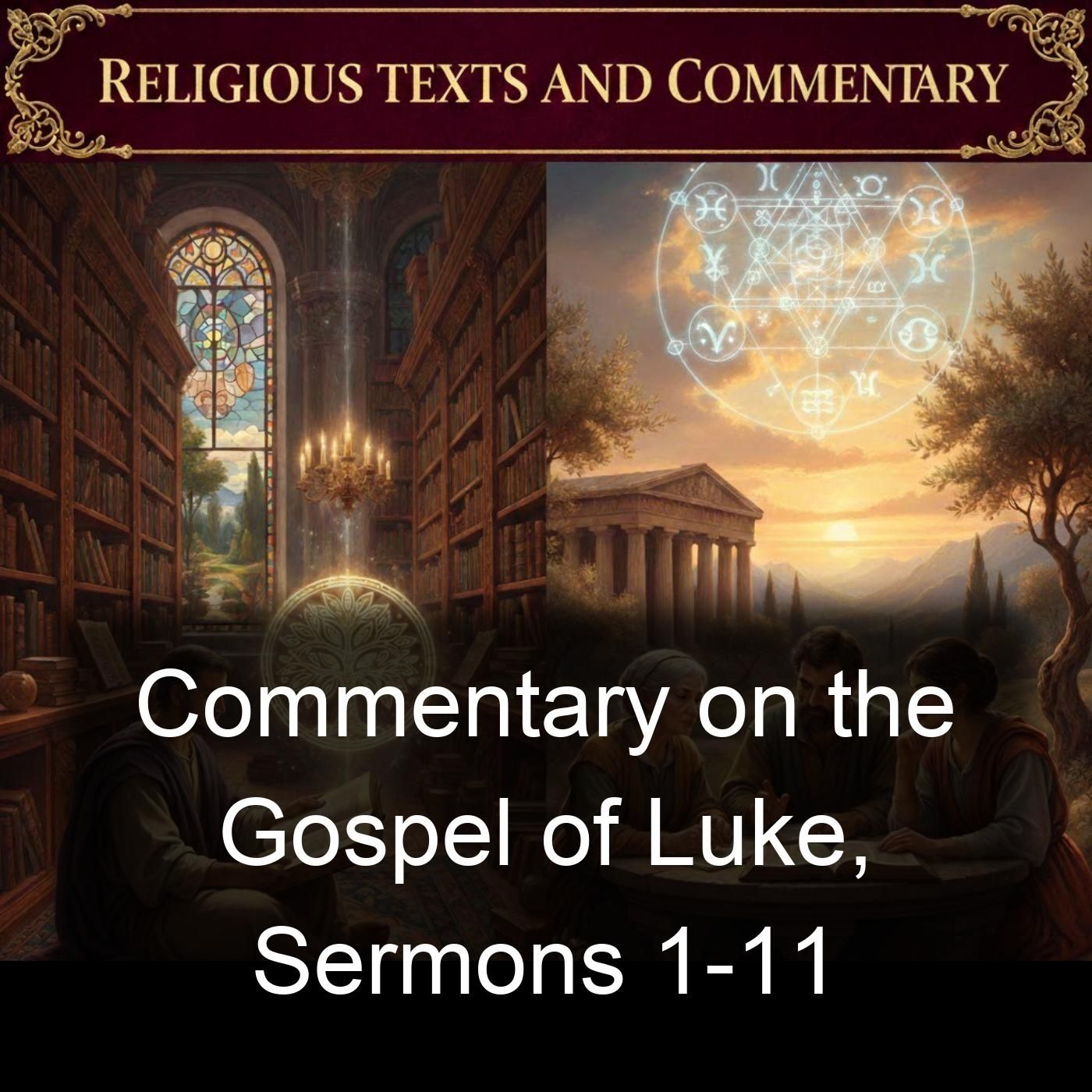 Commentary on the Gospel of Luke, Sermons 1-11 cover art