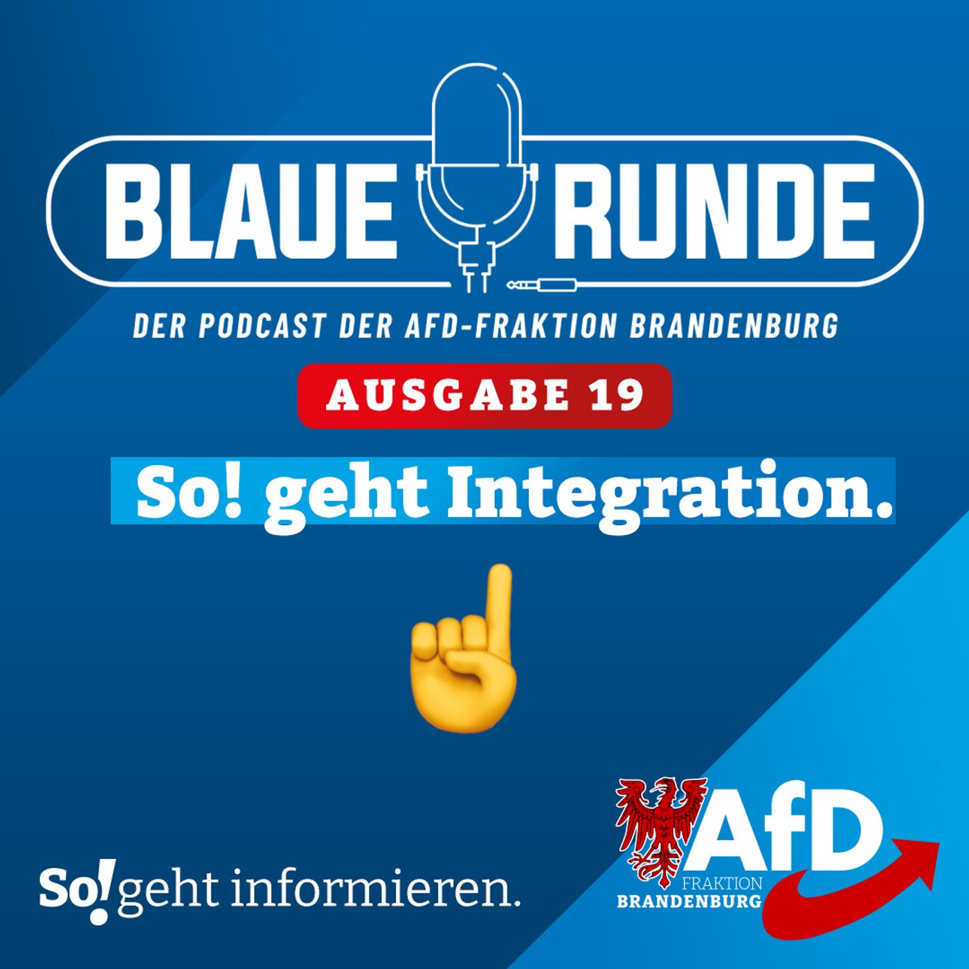 Die Blaue Runde - der Podcast der AfD-Fraktion Brandenburg