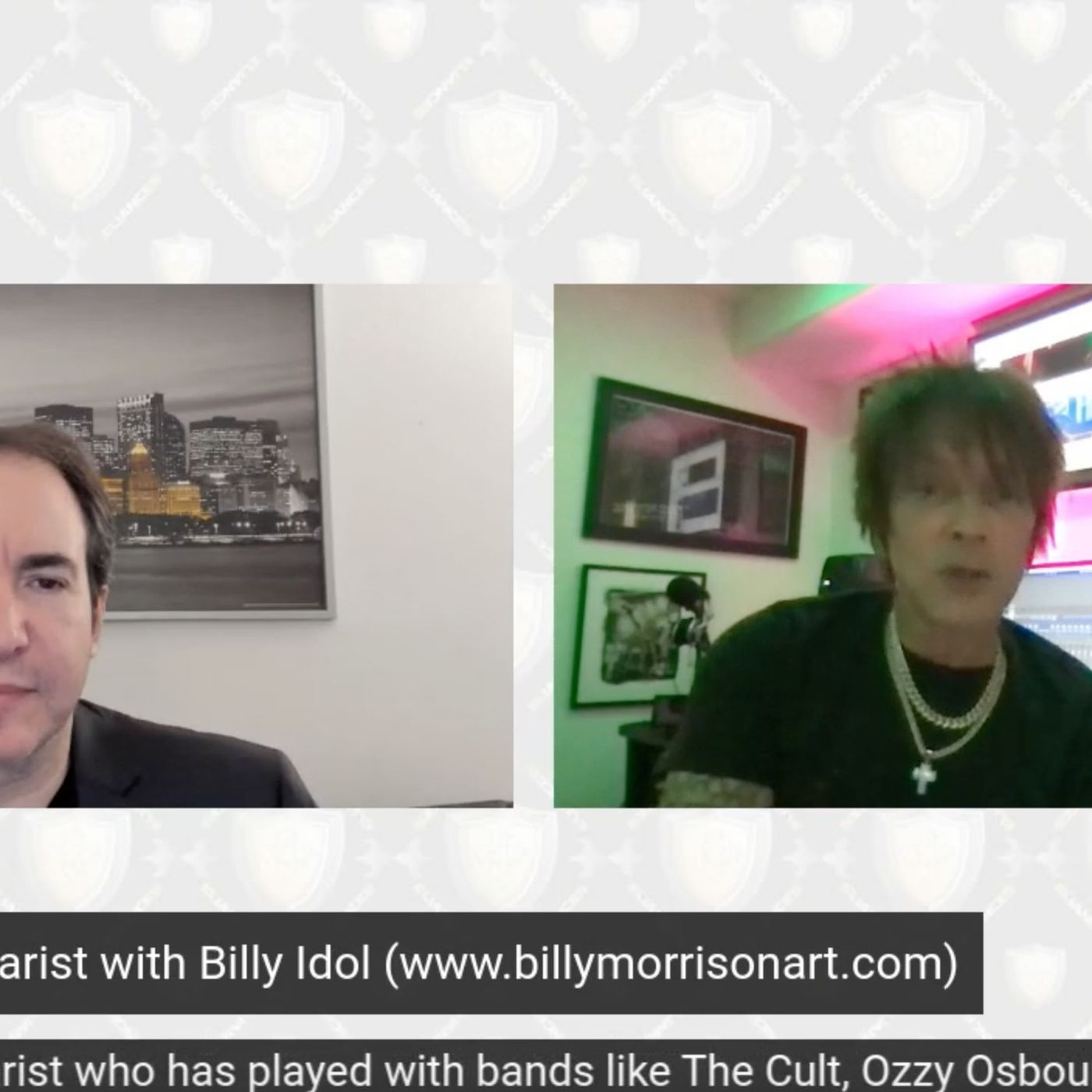 Billy Morrison Guitarist for Billy Idol, The Cult, and Renowned Artist