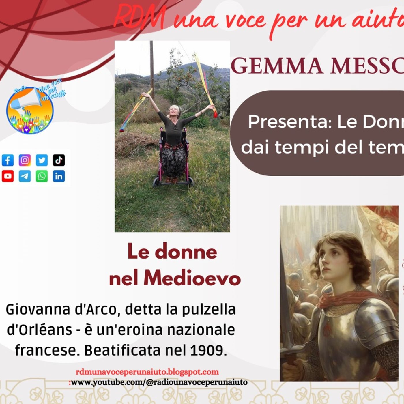 RUBRICA DONNE DAI TEMPI DEL TEMPO: Le donne nel Medioevo episode artwork