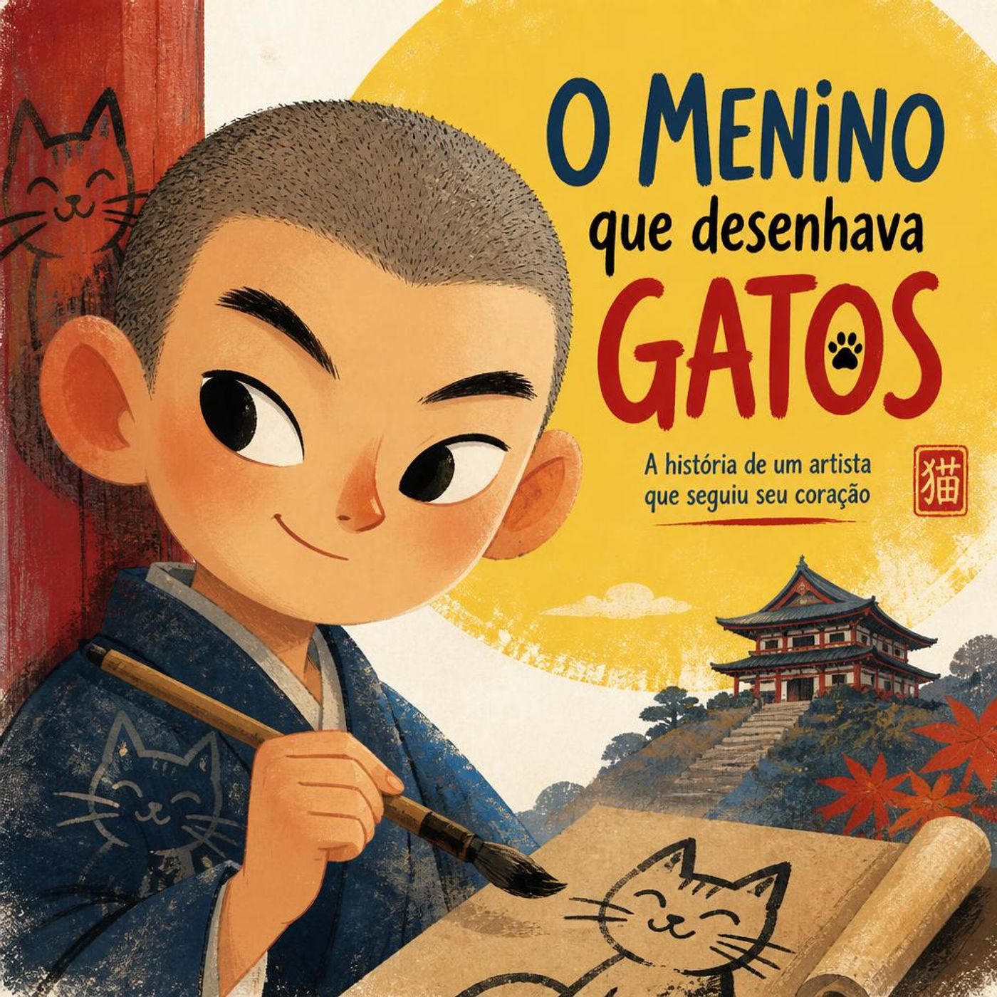 O Menino dos Gatos de Tinta e o Templo Assombrado ｜ Lenda japonesa episode artwork