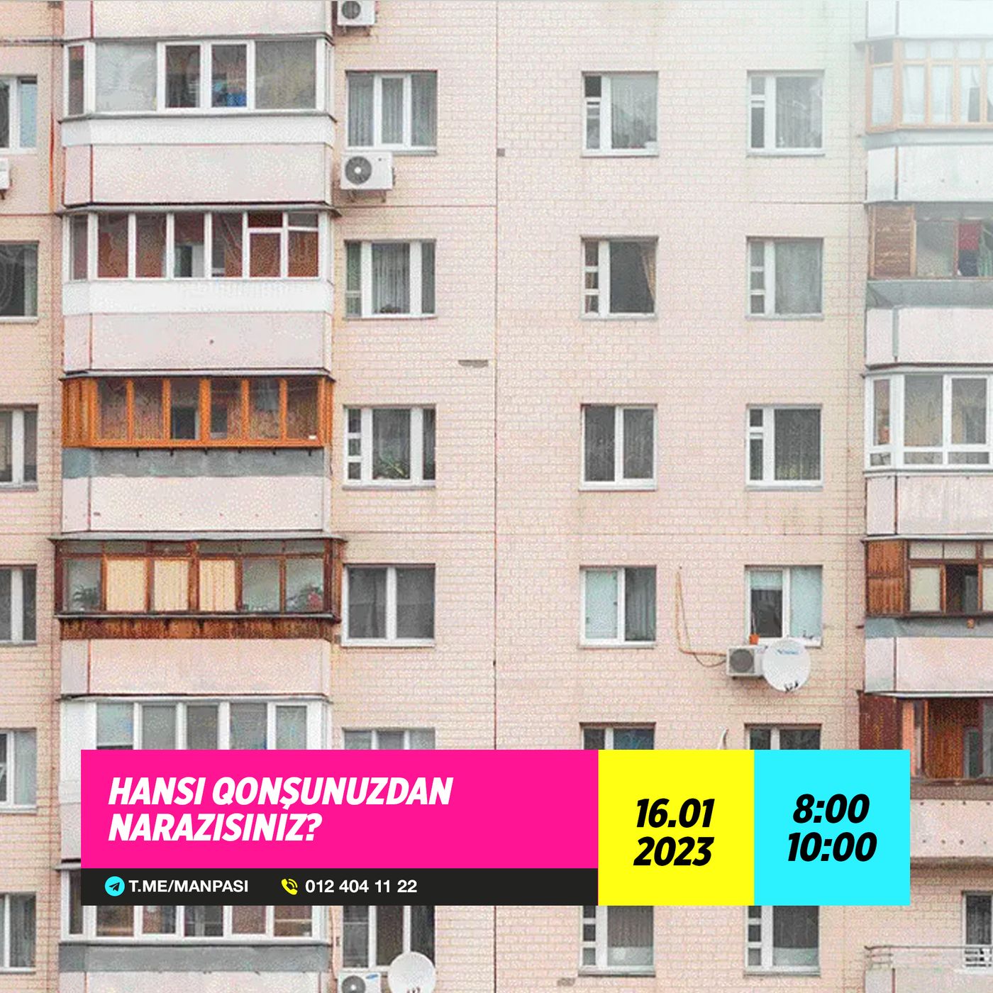 Hansı qonşunuzdan narazısınız? 16.01.2023