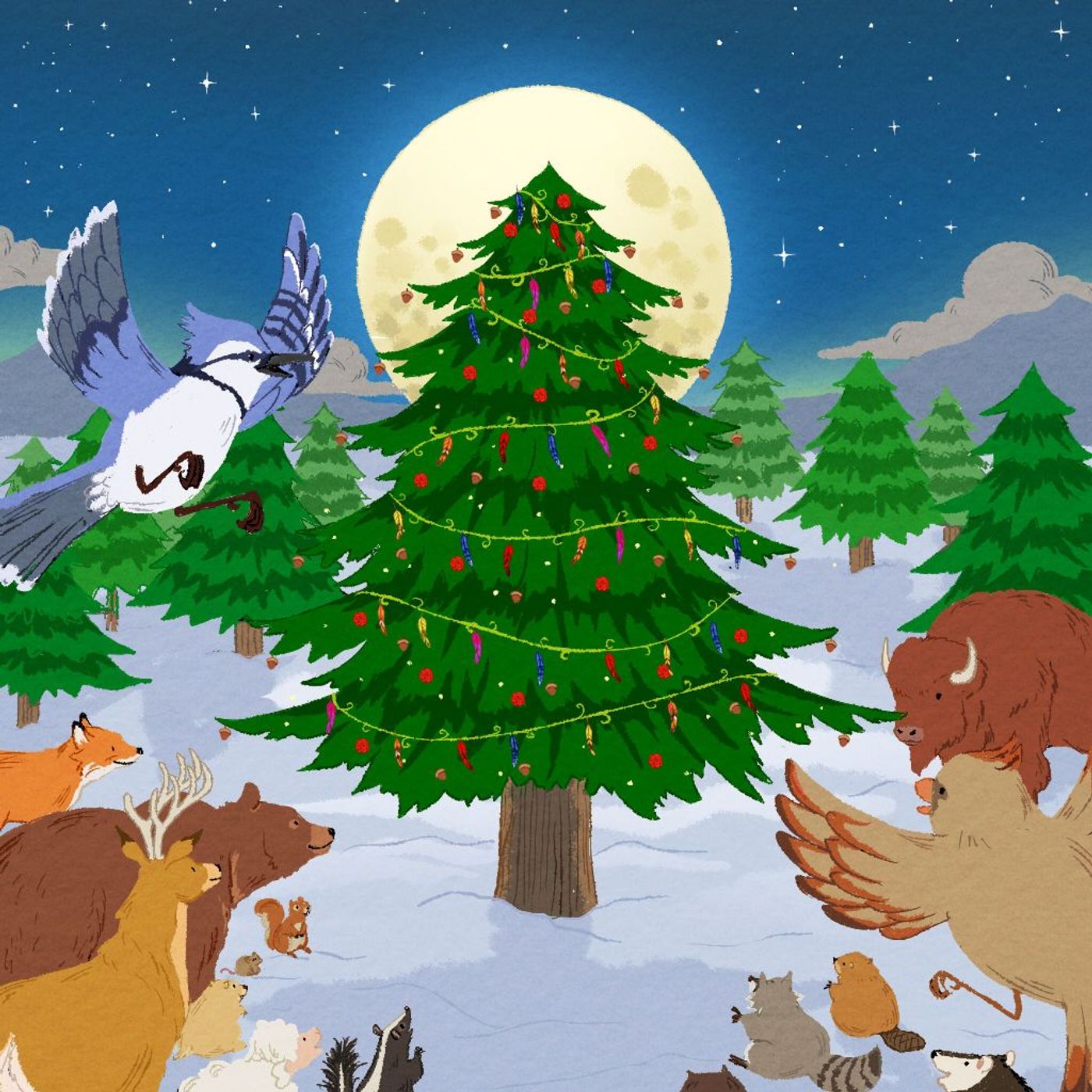 De kerstboom van de dieren | Kerstverhalen voor Kinderen episode artwork