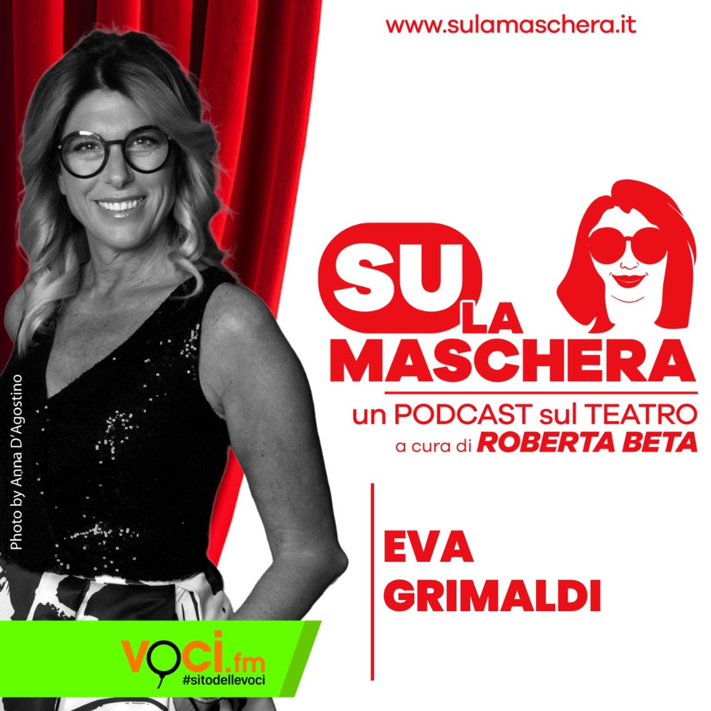 SU LA MASCHERA: Ospite Eva Grimaldi SU LA MASCHERA: Ospite Eva Grimaldi