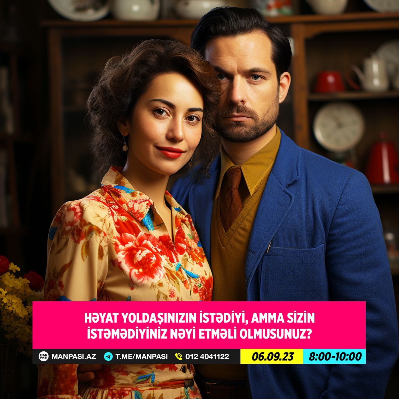 Həyat yoldaşınızın istədiyi, amma sizin istəmədiyiniz nəyi etməli olmusunuz? 06.09.2023