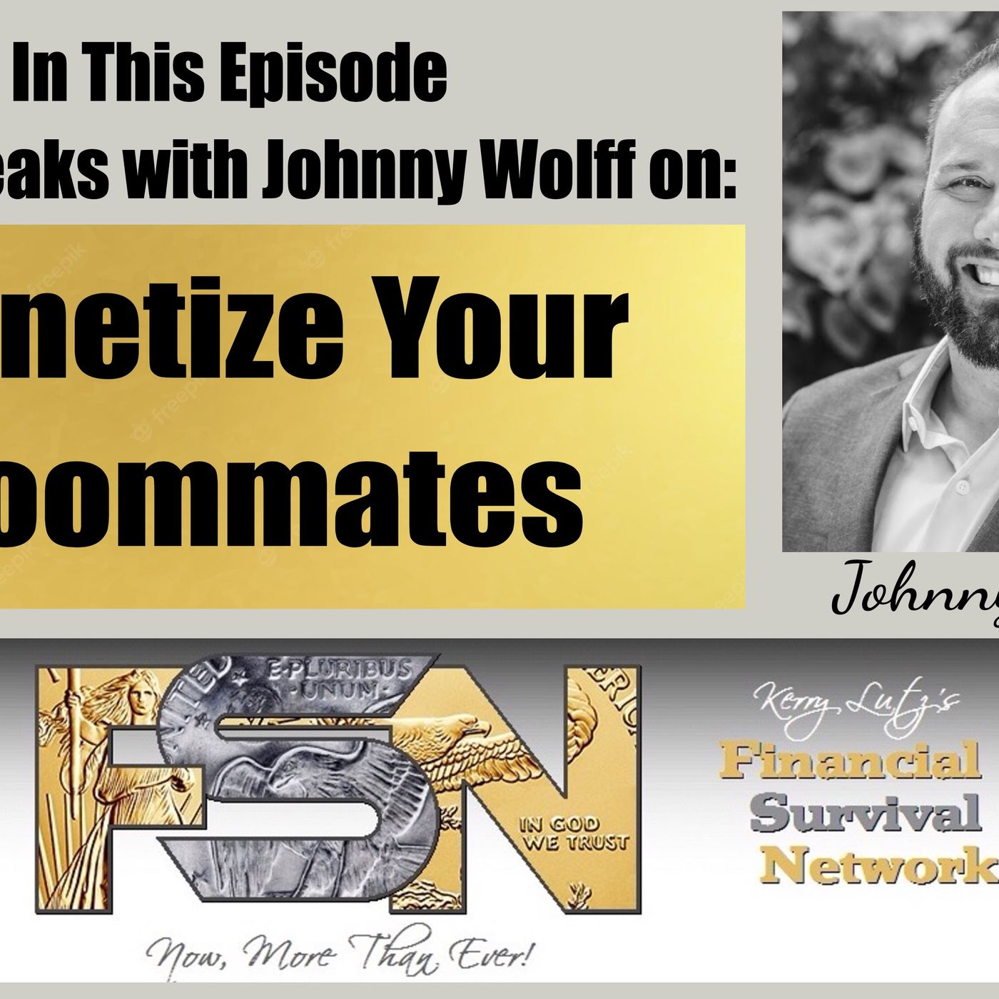 cover of episode Monetize Your Roommates -- Johnny Wolff #5805