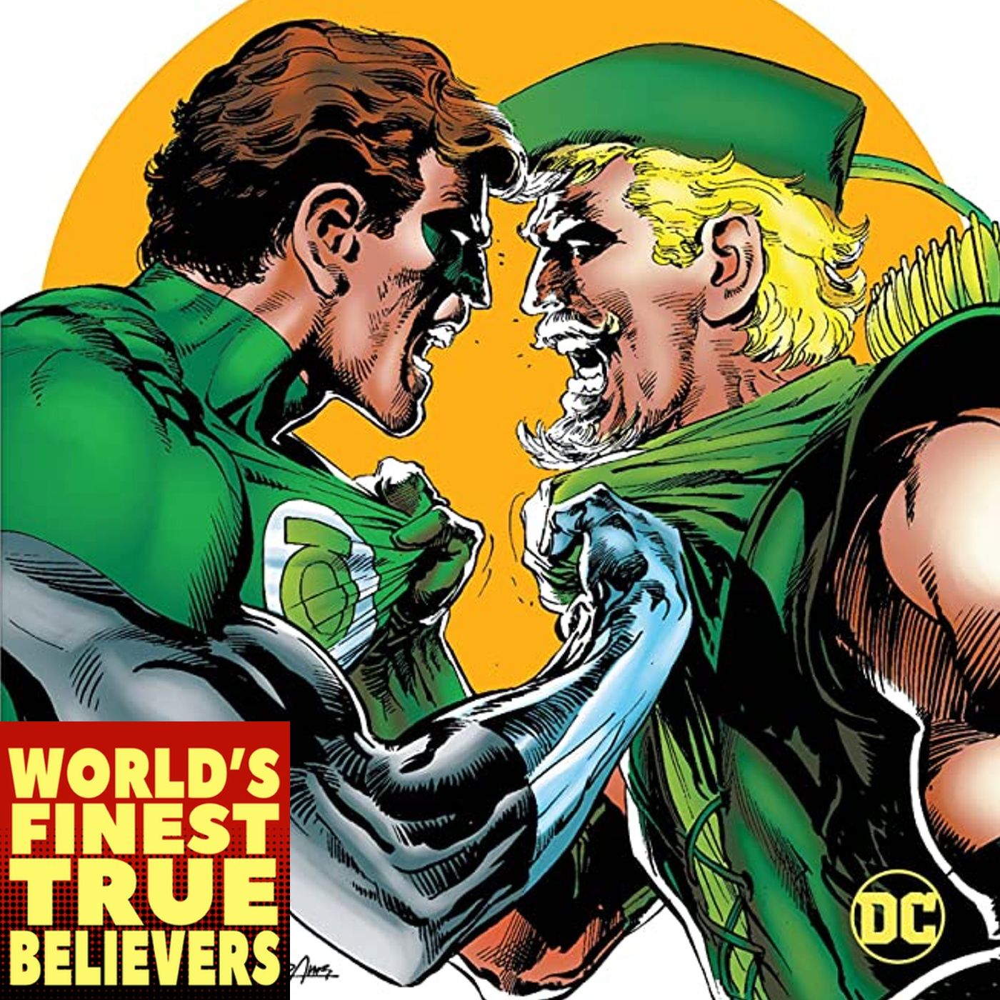 Green Lantern/Green Arrow: Hard Traveling Heroes - World's Finest True Believers 86