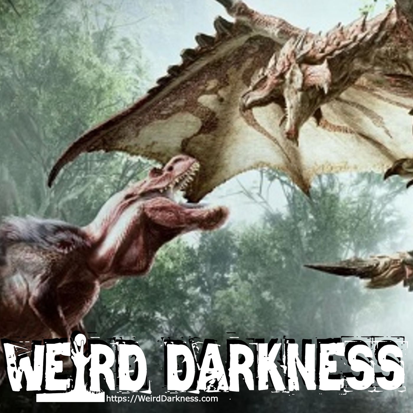 “KNIGHTS, DRAGONS, AND DINO DNA” and More Freaky True Stories! #WeirdDarkness - podcast episode cover