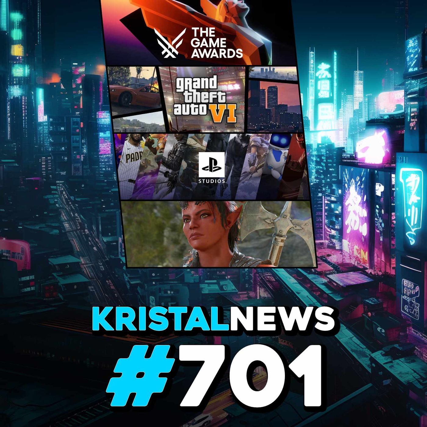 Le NOMINATION ai GAME AWARDS 2023! | GTA 6 avrà TANTE ESPANSIONI? | Sony 2024 ▶ #KristalNews 701 episode artwork