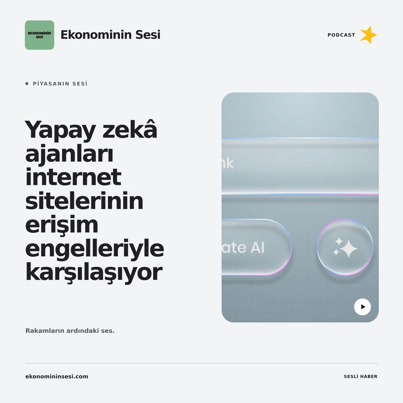 Yapay zekâ ajanları internet sitelerinin erişim engelleriyle karşılaşıyor