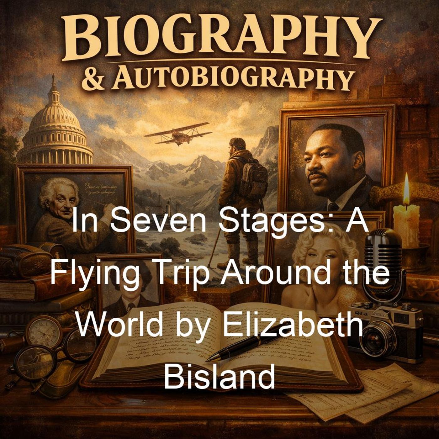 In Seven Stages: A Flying Trip Around the World by Elizabeth Bisland