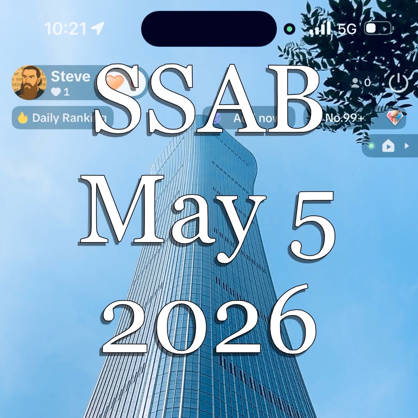 SSAB - May 5, 2026
