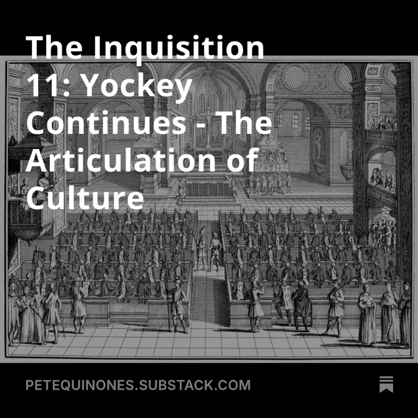 Inquisition 11: Yockey Continues - The Articulation of Culture