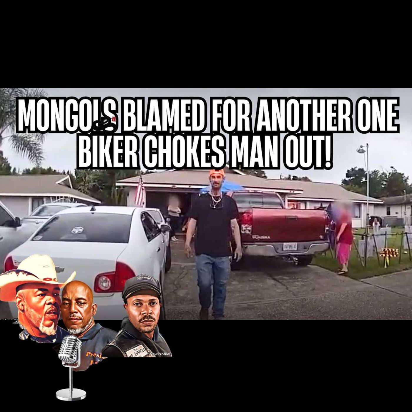 Mongols Blamed for Another One, Biker Chokes Man Out!