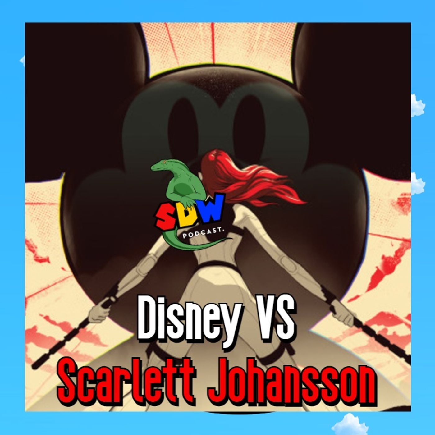 Scarlett Johansson Sues Disney Because Black Widow Sucked episode artwork