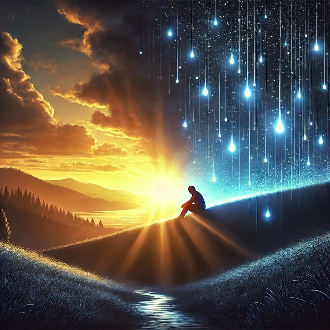 "Sadness is the unexpected tutor of joy, for only those who have wept can truly laugh." episode artwork