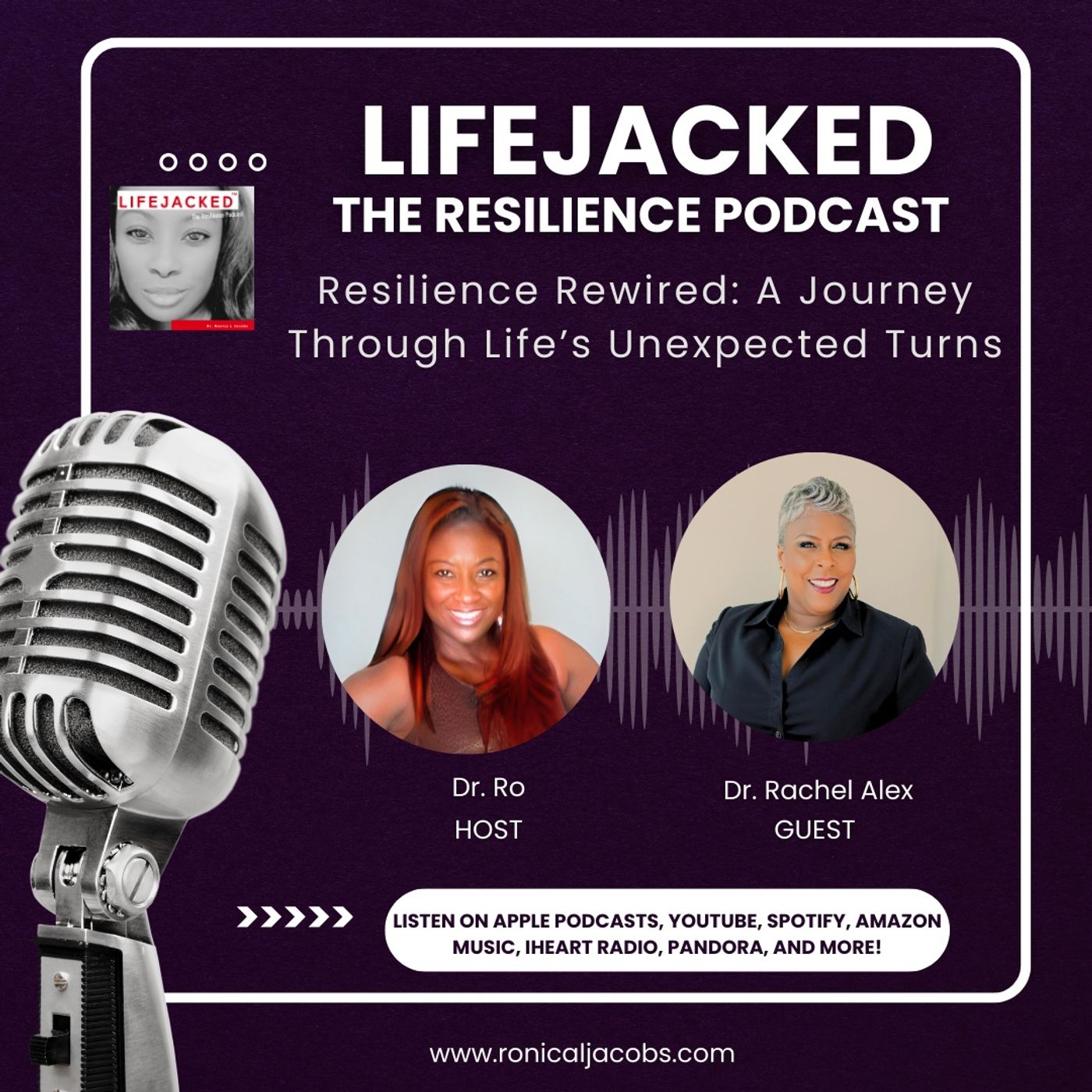 Resilience Rewired: A Journey Through Life's Unexpected Challenges w/ Dr. Rachel Alex