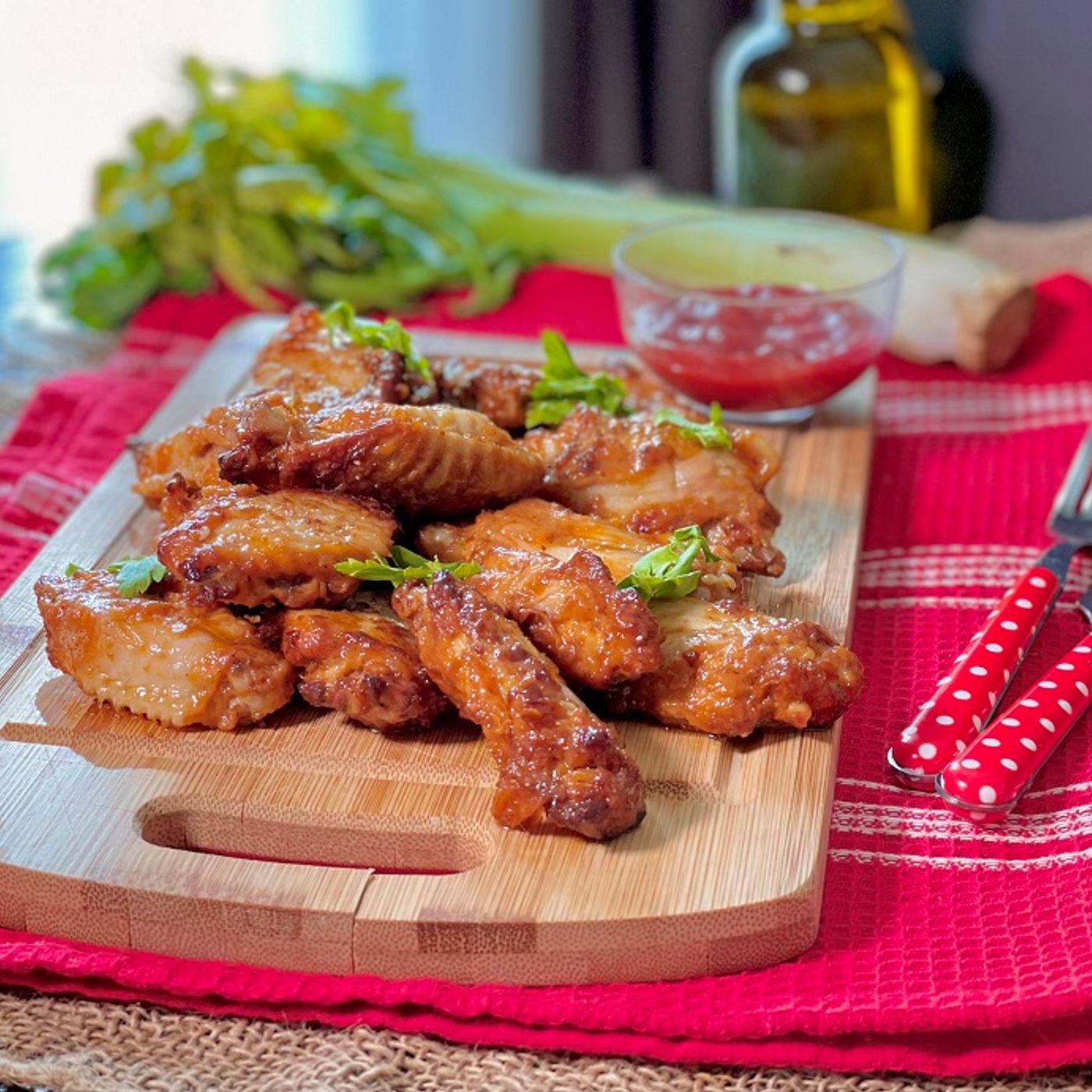 Ali di pollo piccanti al forno facilissime episode artwork