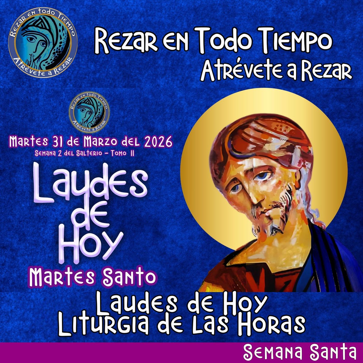 Laudes del dia de hoy, Martes Santo 31 de Marzo 2026 ✟ Liturgia de las Horas ✟ CAMINO NEOCATECUMENAL. episode artwork